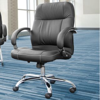 OFM Mid Back Leatherette Executive Conference Chair with Arms 517 LX Fabric: 
