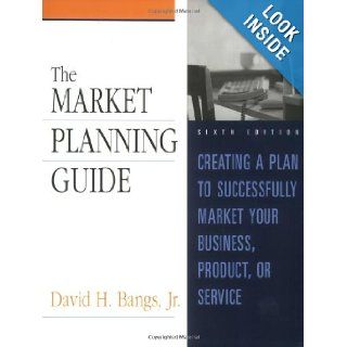 Market Planning Guide: David H. Bangs: Books