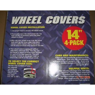 Drive Accessories KT 895 14S/L, Honda Civic, 14" Silver Lacquer Replica Wheel Cover, (Set of 4): Automotive