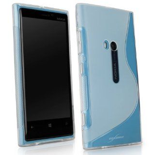 BoxWave Nokia Lumia 920 DuoSuit   Slim Fit Ultra Durable TPU Case with Stylish "S" Design on Back (Frosted Clear): Cell Phones & Accessories