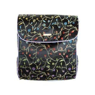 Shanghai Black Convertible Messenger Diaper Bag : Diaper Tote Bags : Baby