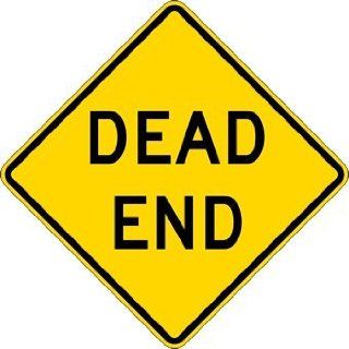 Dead End Road Sign   24x24: Home Improvement