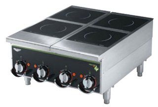 Vollrath 924HIMC 4 Hob Heavy Duty Induction Hot Plate with Manual Controls: Commercial Kitchen Hot Plates: Kitchen & Dining