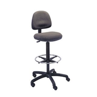 Safco Products Height Adjustable Drafting Chair with Footring 3401 Color: Dar