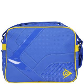 Dunlop Logo Front Messenger Bag   Blue      Mens Accessories