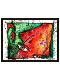 Squid by Crystal Dunn (Framed) by Epic Art