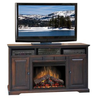 Legends Furniture Brentwood 64 TV Stand with Electric Fireplace BW5101.DNC