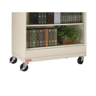 Tennsco Welded Mobile Bookcase BC18 Size: 49.5 H x 36 W x 18 D