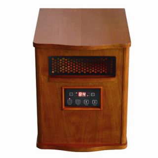 World Marketing Quartz Infrared Cabinet Electric Space Heater with Programmab
