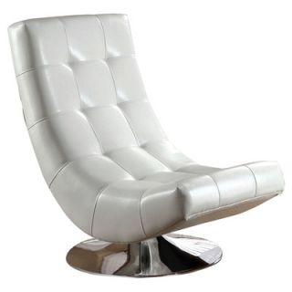 Hokku Designs Denny Swivel Lounge Chair IDF AC6912 Color White