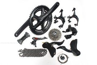 SHIMANO Ultegra 6700 Road Bike Groupset Group Set 10 speed 8pcs 175mm Black : Bike Cranksets And Accessories : Sports & Outdoors