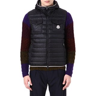MONCLER   Gers hooded quilted gilet