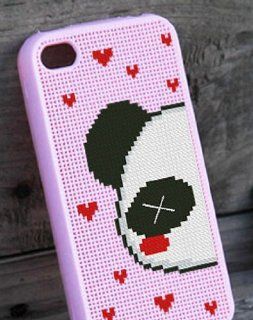 Counted Cross Stitch Case Cover for iphone 5   Panda