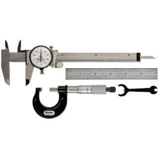 Starrett S909Z Inch Basic Precision Measuring Tool Set: Tools Products: Industrial & Scientific