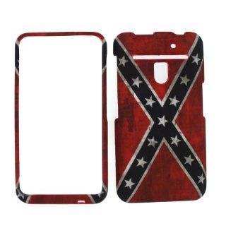 VERIZON / LG REVOLUTION / VS910 CONFEDERATE REBEL FLAG HARD PROTECTOR SNAP ON COVER CASE: Cell Phones & Accessories