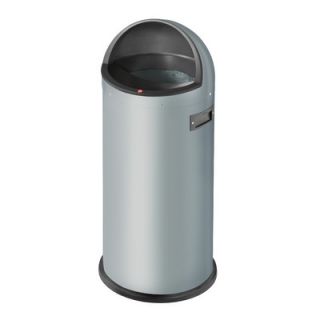 Hailo LLC Quick 13.2 Gal. Waste Box 0850 8 Color: Silver