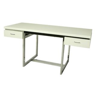 Pastel Furniture Dupont Desk DT 517 CH MW / DT 517 CH WA Finish: Matte White
