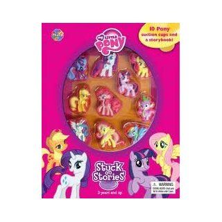 My Little Pony Stuck on Stories Storybook and Play Set: Toys & Games