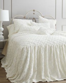 Twin Candlewick Coverlet, 39 x 75 with 30L Skirt