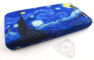 Kaleidio Hard Snap on Case Cover for Motorola Droid RAZR MAXX XT912M/XT913/XT916   Starry Night By Vincent Van Gogh (Package Includes Overbrawn Prying Tool): Cell Phones & Accessories