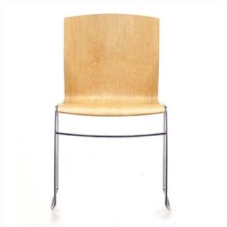 Source Seating Zag Office Stacking Chair 640 Frame Finish: Chrome