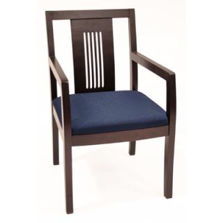 Regency Preston Guest Side Chair with Transitional Wood Back 9975 Finish: Mah