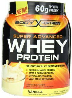 Body Fortress Whey Protein Powder, Vanilla, 31.2 Ounces (885g)  (Pack of 2): Health & Personal Care