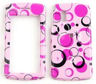 LG VU cu920Colorful Circles on Pink/ Polka Dots Hard Case/Cover/Faceplate/Snap On/Housing/Protector: Cell Phones & Accessories