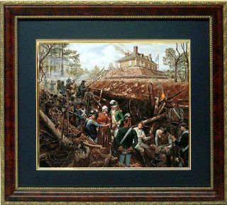 The Capture of Fort Motte Revolutionary War Art By Mort Kunstler Framed Print : Other Products : Everything Else
