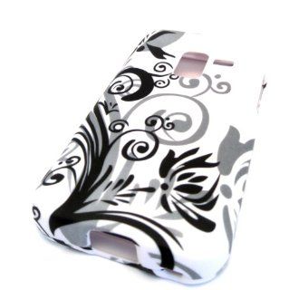 Samsung Galaxy Attain 4G R920 White Flower Vine Design HARD Case Cover Skin METRO PCS: Cell Phones & Accessories