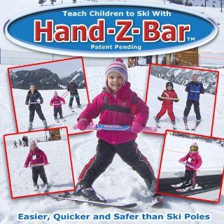 HAND Z BAR Kids Downhill Ski Trainer to Learn Beginner Alpine Skiing : Alpine Ski Poles : Sports & Outdoors