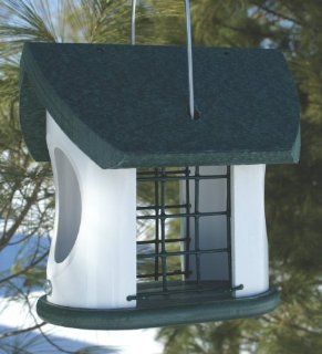 Audubon/Woodlink RVCS2 Green Recycled Suet Feeder : Suet Bird Feed : Patio, Lawn & Garden