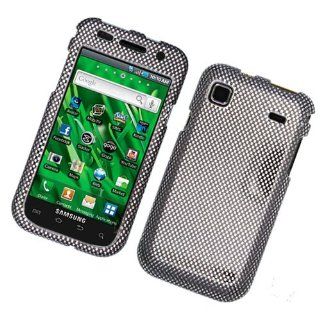 Aimo SAMT959VPCIM006 Durable Hard Snap On Case for Samsung Vibrant/Galaxy S 4G T959   1 Pack   Retail Packaging   Carbon Fiber: Cell Phones & Accessories