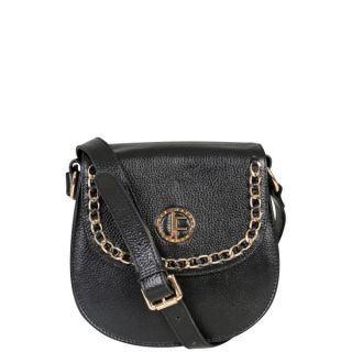 Jack French Womens The Fulham Leather Cross Body Bag   Black      Womens Accessories