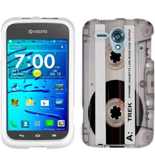 Kyocera Hydro Edge Retro Clear Cassette Tape Clear Phone Case Cover Cell Phones & Accessories