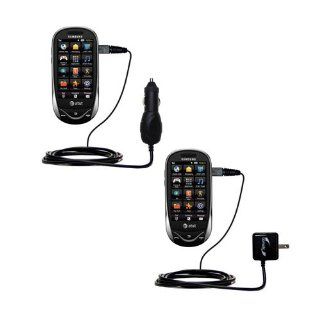 Gomadic Car and Wall Charger Essential Kit for the Samsung SGH A927   Includes both AC Wall and DC Car Charging Options with TipExchange: Electronics
