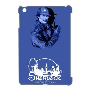 Sherlock holmes welcome to london castle design hard plastic case for Ipad Mini: Cell Phones & Accessories