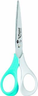 Maped Reflex Scissors, 3D Shape Left Handed 6 Inch, Color May Vary (476510) : Office Products