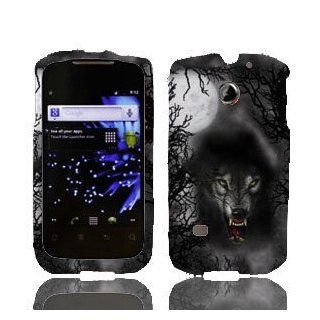 Wolf Hard Case Snap On Cover For Huawei Ascend 2 M865: Cell Phones & Accessories