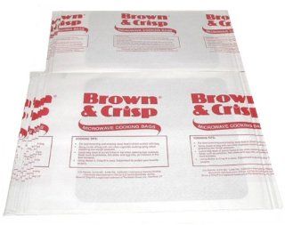 Pack Of 30 Microwave Oven ~ Brown and Crisp ~ Cooking Bags: Kitchen & Dining