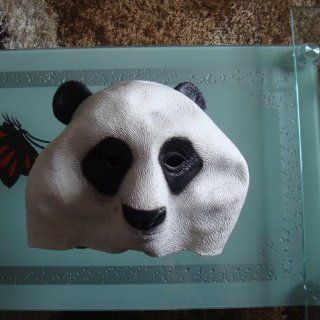 Latex Halloween mask dance mask headgear Panda model: Toys & Games