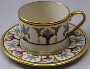 Lenox Tosca Flat Cup & Saucer Set : Drinkware Cups With Saucers : Everything Else