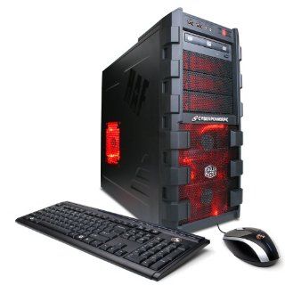 CyberpowerPC Gamer Xtreme GXi970 Desktop (Black/Red) : Desktop Computers : Computers & Accessories
