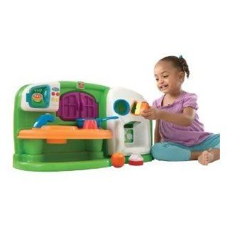 Toy / Game Step 2 Sizzlin' Shapes Kitchen With 7 Accessories, Fun Shape Sorting Refrigerator Doors And More: Toys & Games