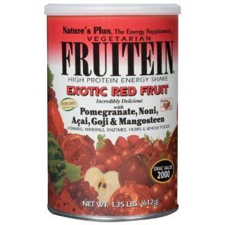 Nature's Plus fruitein Exotic Red Fruit 1.3 Lb Powder.2 Pack: Health & Personal Care