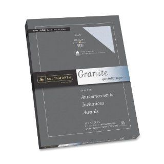 Southworth Colors + Textures Fine Granite Paper, Blue, 24#, 8.5 x 11 Inches, 100 Sheets per Pack (P944CK) : Parchment Paper : Office Products