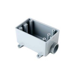 CRL E980EFN (E042002) 3/4 FS SINGLE GANG PVC BOX: Electrical Boxes: Industrial & Scientific