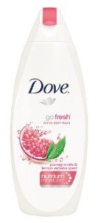 Dove go fresh Pomegranate and Lemon Verbena Scent Revive Body Wash, 24 Ounce (Pack of 2) : Bath And Shower Gels : Beauty