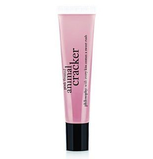 Philosophy Pink Frosted Animal Cracker Lip Shine 0.5 oz : Philosophy Lip Gloss : Beauty