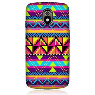 Head Case Cool Neon Aztec Design Glossy Back Case For Samsung Galaxy Nexus I9250: Cell Phones & Accessories